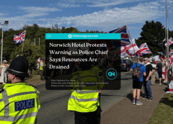 Norwich hotel protests