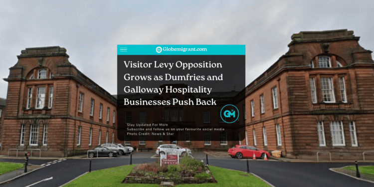 Visitor levy opposition
