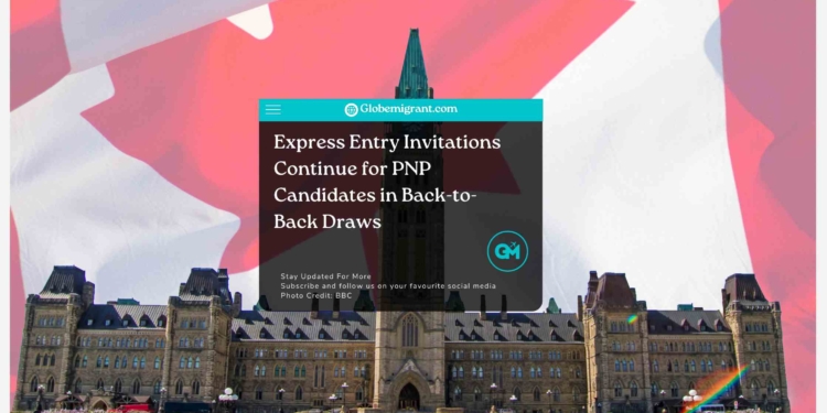 Express Entry Invitations Continue for PNP Candidates in Back-to-Back Draws