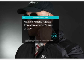 Masked Federal Agents Threaten America's Rule of Law