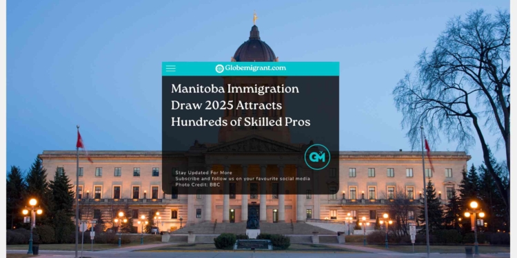Manitoba Immigration Draw 2025 Attracts Hundreds of Skilled Pros