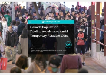 Canada Population Decline Accelerates Amid Temporary Resident Cuts