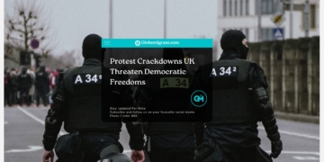 Protest Crackdowns UK Threaten Democratic Freedoms