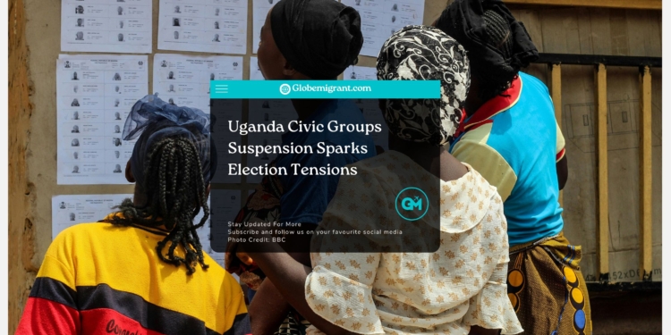 Uganda Civic Groups Suspension Sparks Election Tensions